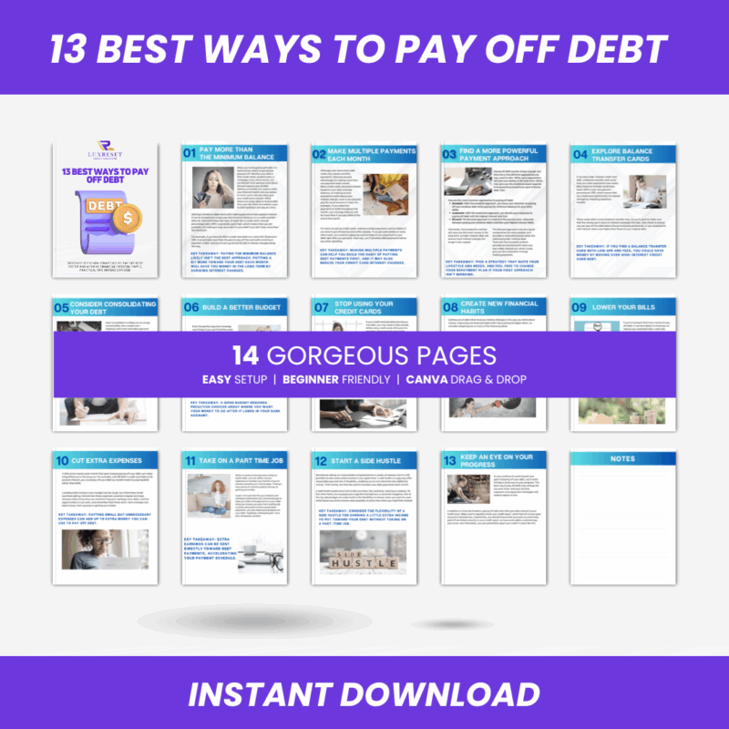 13 WAYS TO PAY OFF DEBT - Image 3